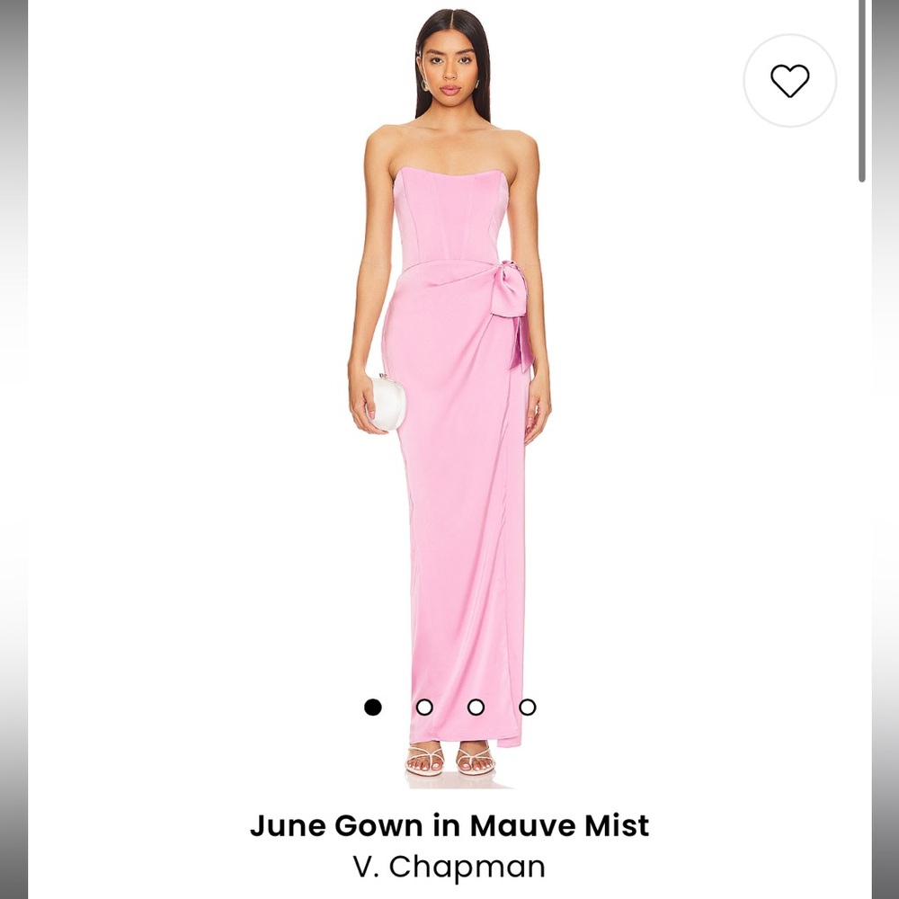 V. Chapman June Gown in Mauve Mist